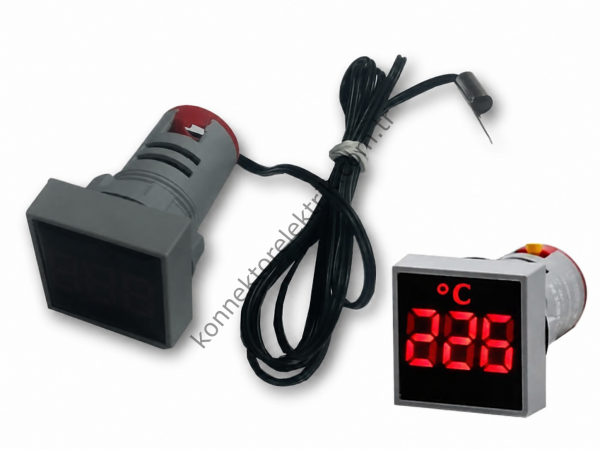 LEAGLO AD22-22TM-S-AC-R LED Termometre -20C+199C AC