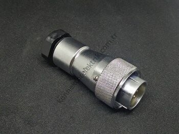 WEIPU WF20J12TA 12 Pin IP67 Metal Kasa Kablo Tipi Erkek Su Geçirmez Konnektör
