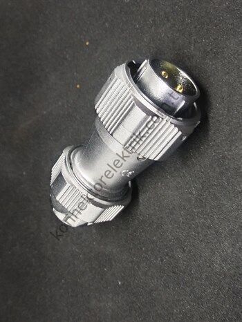 WY20J3TE IP67 Metal Bayonet Kablo Tipi Konnektör