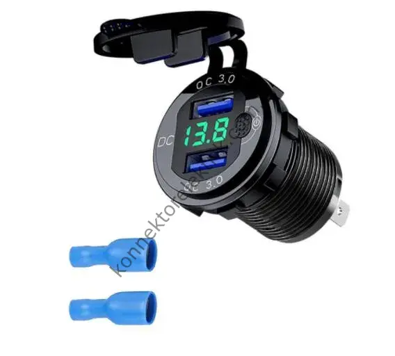 LEAGLO GUSB-72-2B 30mm Su geçirmez USB Soket