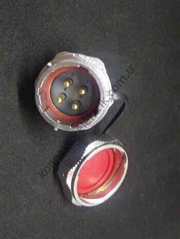 WY24J4ZM IP67 Metal Bayonet Panel Tipi Konnektör