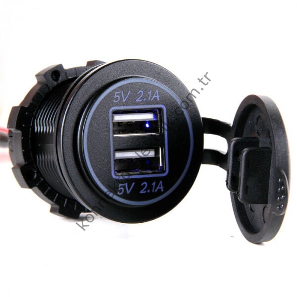 LEAGLO GUSB-42-2PB 30mm Su geçirmez USB Soket