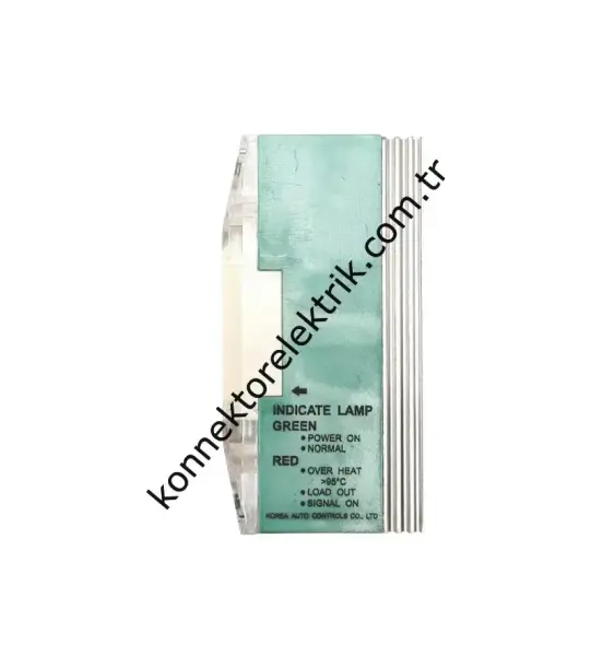 KACON KSR-2060 DC GİRİŞ / AC ÇIKIŞ 60A MONOFAZE SOĞUTUCULU SSR