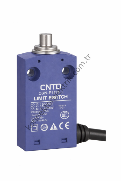 CNTD C6N-P111-L2 Serisi 2 Metre Kablolu Plastik  Gövde Limit Switch