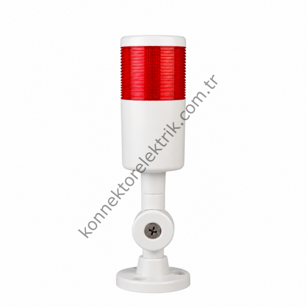 GERTA GLE-205-1-TJ2 LTE Serisi 50mm Işık (Flaşörlü Veya Sabit Yanabilen) + Buzzer + Ayarlanabilir Ayak