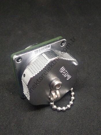 WEIPU WY28K26Z 26 Pin IP67 Metal Kasa  Bayonet Panel Tipi Dişi Su Geçirmez Konnektör