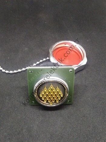 WEIPU WY28K26Z 26 Pin IP67 Metal Kasa  Bayonet Panel Tipi Dişi Su Geçirmez Konnektör