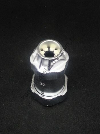 WEIPU WY24K4TE 4 Pin IP67 Metal Kasa Bayonet Kablo Tipi Dişi Su Geçirmez Konnektör