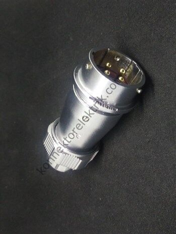 WEIPU WY24J4ZE 4 Pin IP67 Metal Kasa Bayonet Karşıt Kablo Tipi Dişi Su Geçirmez Konnektör
