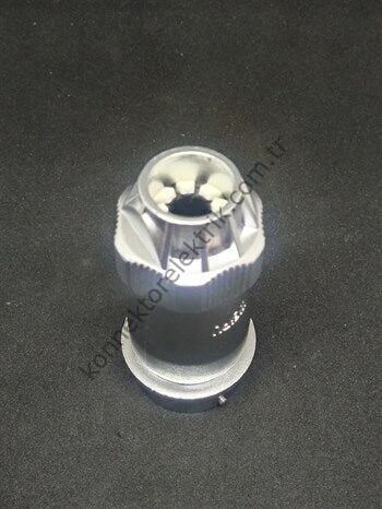 WEIPU WY24J4ZE 4 Pin IP67 Metal Kasa Bayonet Karşıt Kablo Tipi Dişi Su Geçirmez Konnektör