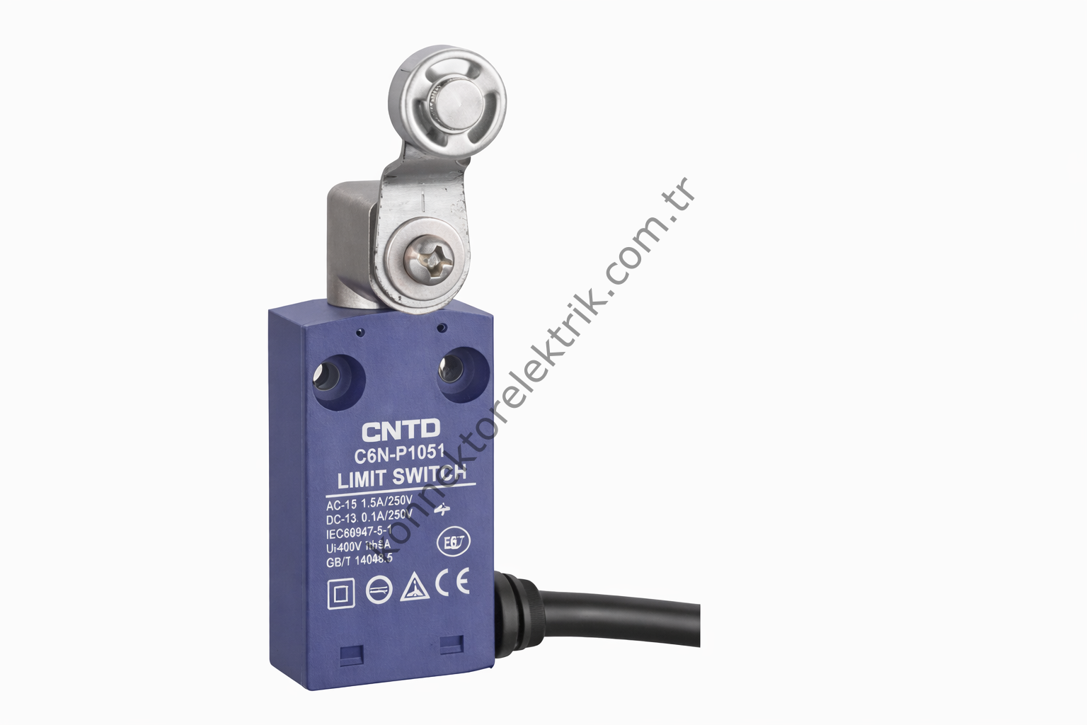 CNTD C6N-P105-L2 Serisi 2 Metre Kablolu Plastik Gövde Limit Switch