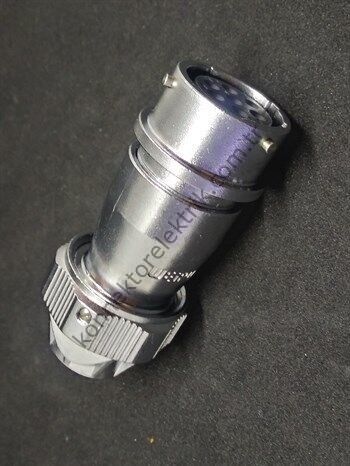 WY20K7ZE IP67 Metal Bayonet Karşıt Tip Konnektör