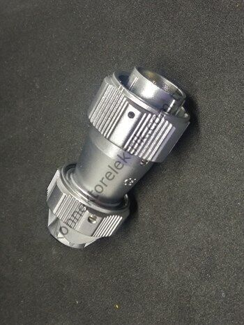 WY20J5TE IP67 Metal Bayonet Kablo Tipi Konnektör