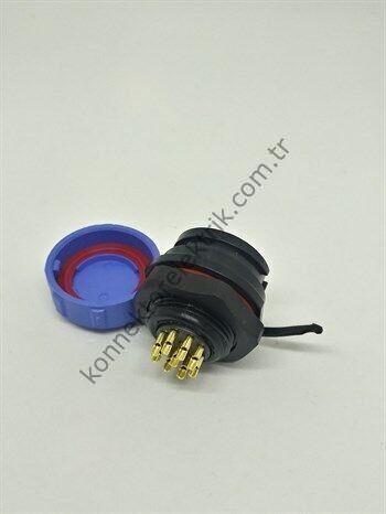 SY1712/P9 Plastik Bayonet Panel Tipi Konnektör