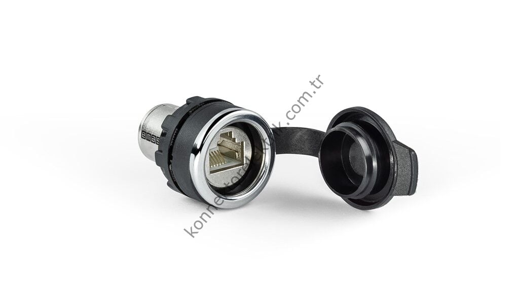 BUTTO SS22-RJ45 SS Serisi 22mm USB ve RJ45 Panel Tipi Konnektör