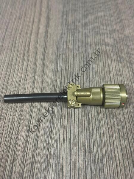 KUKDONG KDB06E 10SL-3P 3 Pin Metal Kasa Bayonet Kablo Tipi Erkek Askeri Konnektör