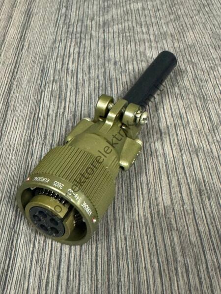 KUKDONG KDB06E 14S-5S 5 Pin Metal Kasa Bayonet Kablo Tipi Dişi Askeri Konnektör
