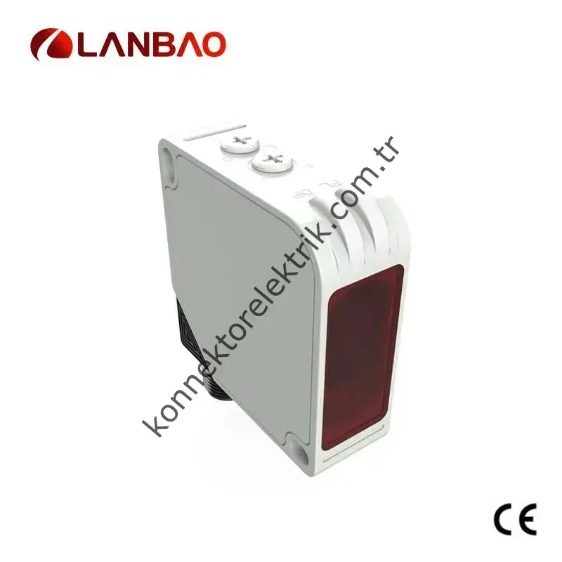 LANBAO PTET Serisi 2 mt. Kablolu Karşılıklı Işık Çıkışlı Kaynağı DC Fotosel