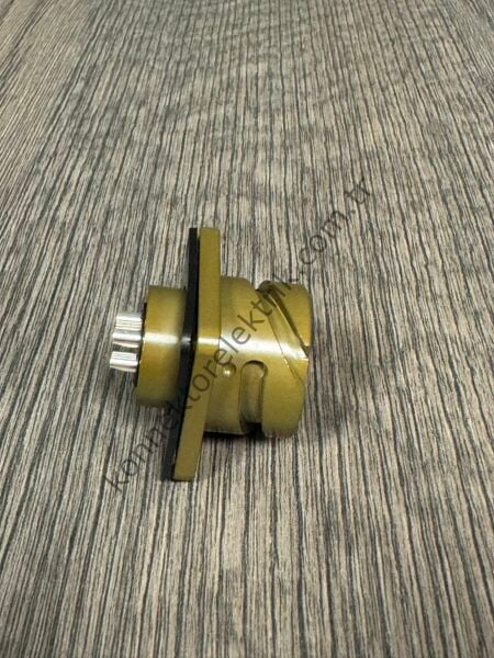 KUKDONG KDB02E 14S-5P 5 Pin Metal Kasa Bayonet Panel Tipi Erkek Askeri Konnektör