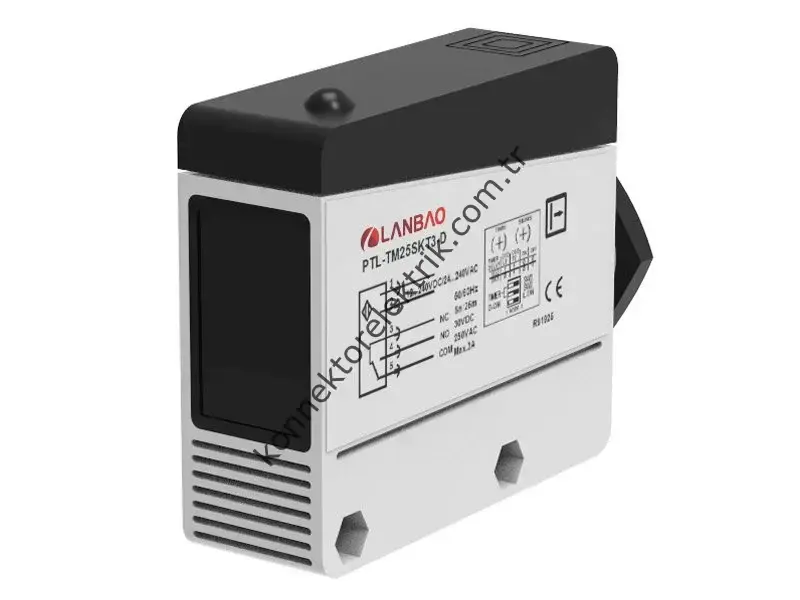 LANBAO PTET Serisi 2 mt. Kablolu Reflektörlü AC/DC Fotosel