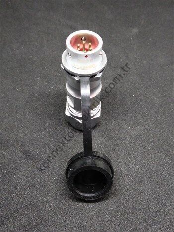 WEIPU SF1211/P6 6 Pin IP67 Metal Kasa Karşıt Kablo Tipi Erkek Su Geçirmez Konnektör