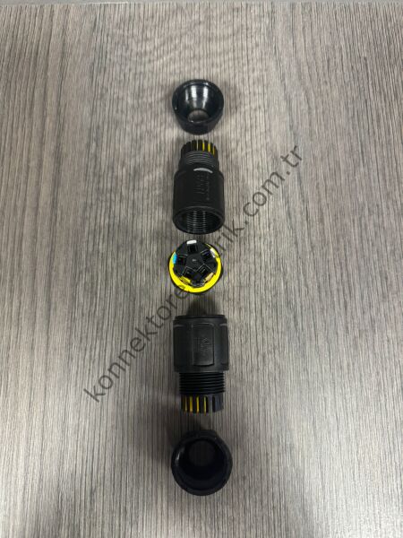GREENWAYCS M684-B IP68 2 Pin 8-12mm I Ek Mufu