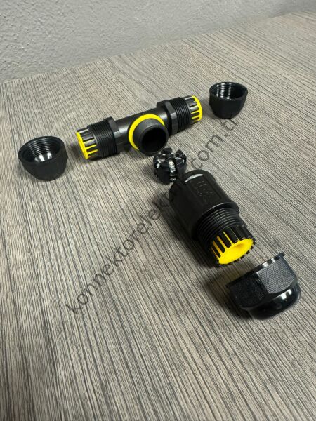 GREENWAYCS M685-TS IP68 5 Pin 8-12mm T Ek Mufu