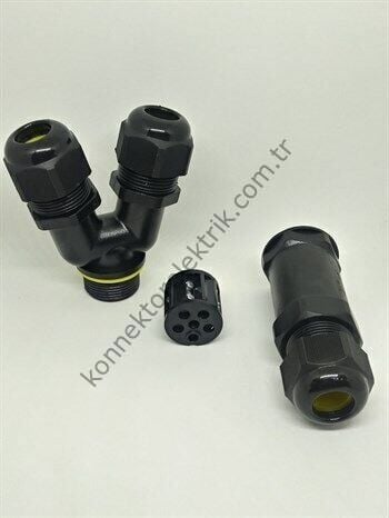 GREENWAYCS M685-Y  IP68 5Pinli 10-14mm Y EK MUFU