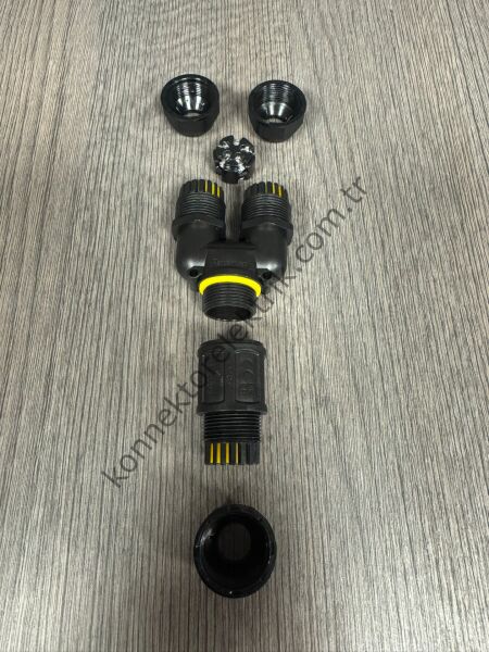 GREENWAYCS M685-U  IP68 5 Pin 10-14mm Y Ek Mufu